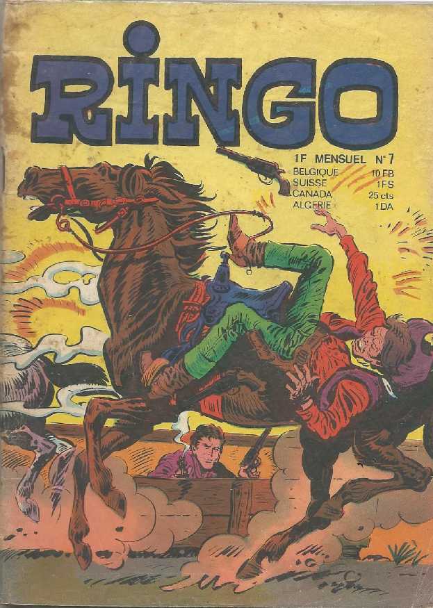 Scan de la Couverture Ringo n 7